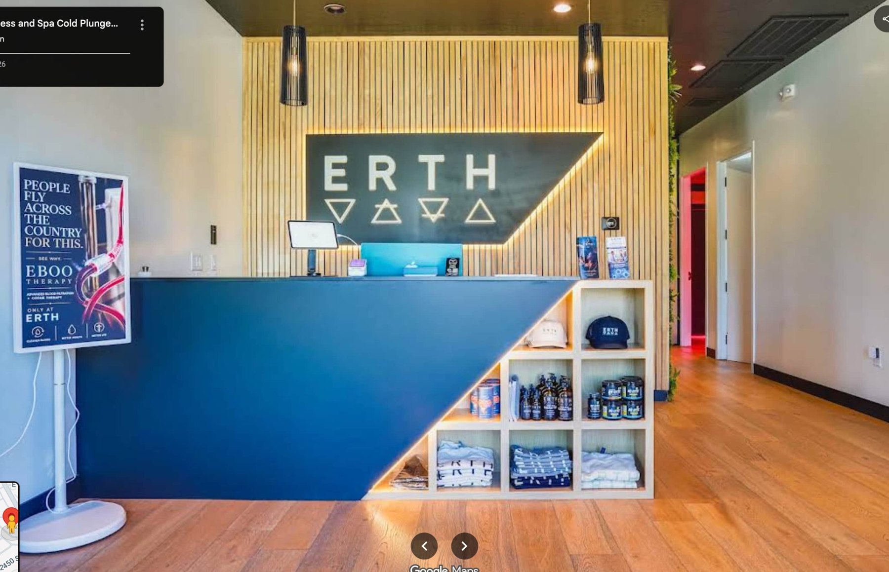 ERTH SPA front desk